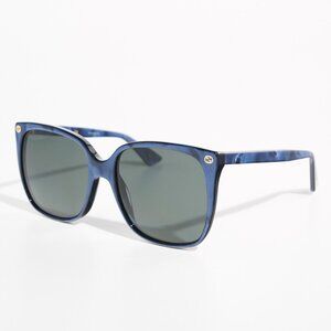 GUCCI GG0022S Blue Sunglasses